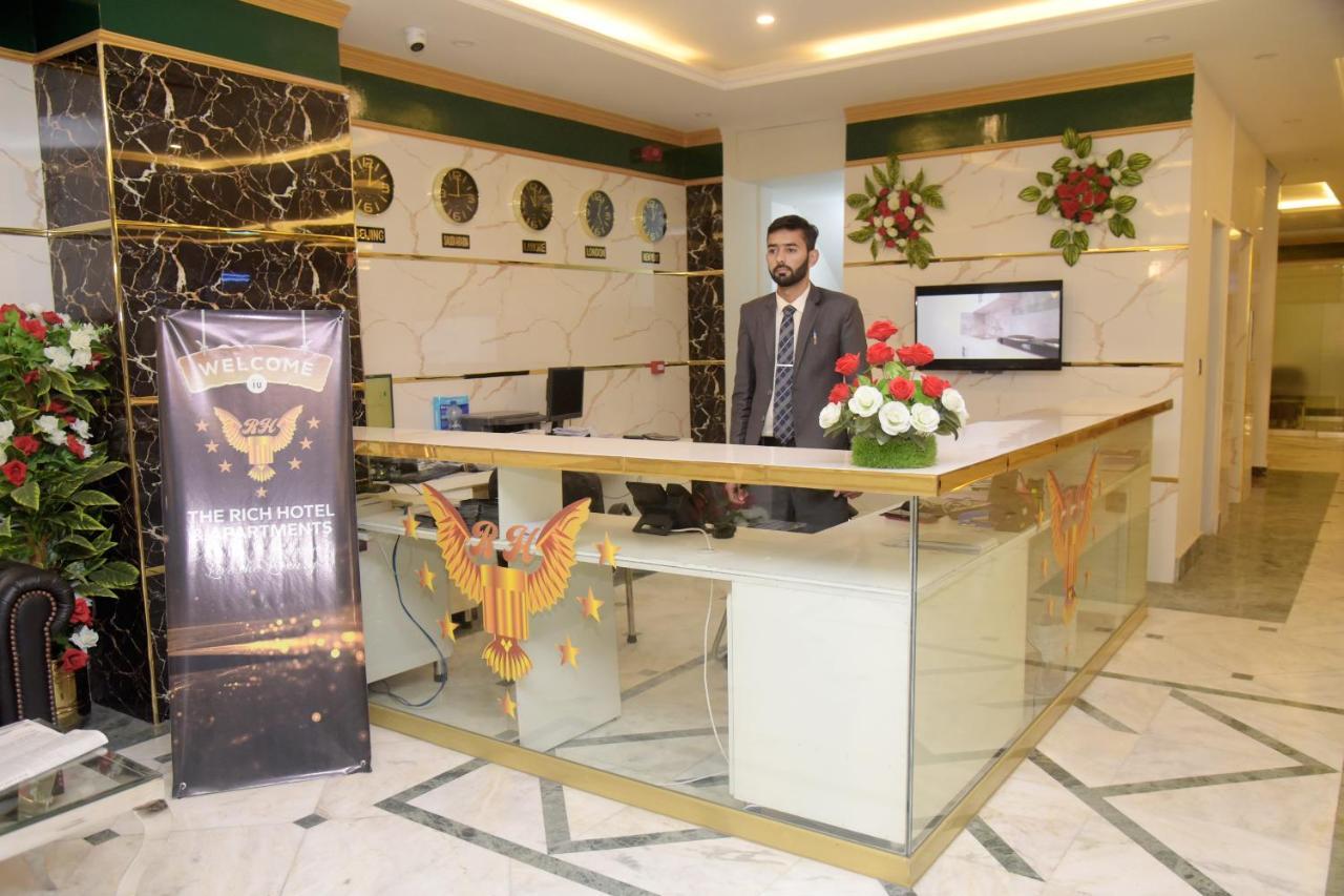 The Rich Hotel & Apartments 拉合尔 外观 照片